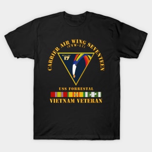 Carrier Air Wing Seventeen - Vietnam Veteran w VN SVC T-Shirt